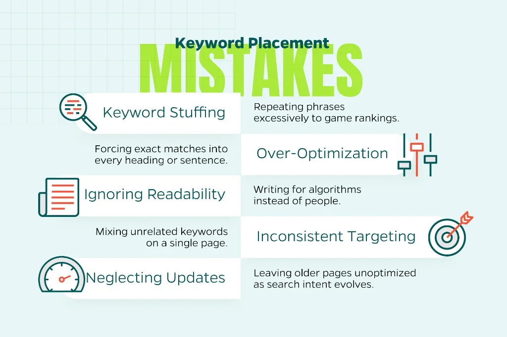 Placing keywords correctly content writing - cách sử dụng từ khóa đúng chuẩn seo 2026 - keymarketing.top